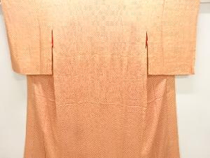 アンティーク　錦紗疋田模様長襦袢